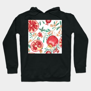 Pomegranate tree pattern Hoodie